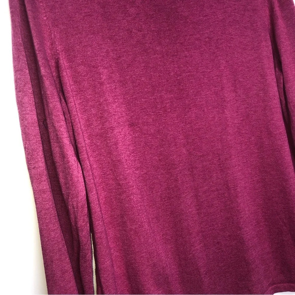 5/$25 J. Jill Turtle Cowl Neck Sweater Fuchsia Pink XL Long Sleeves - Picture 6 of 7